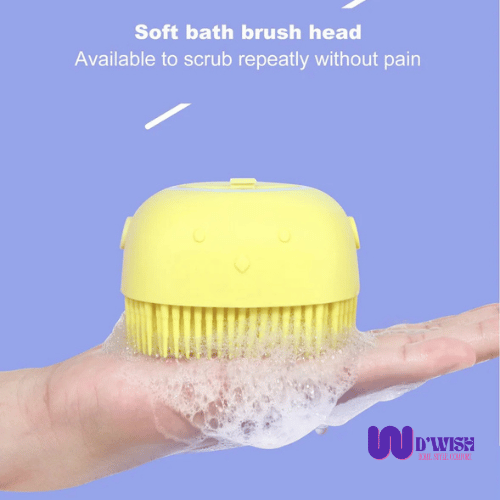 Silicone Massage Body Brush (with Shampoo Dispenser)