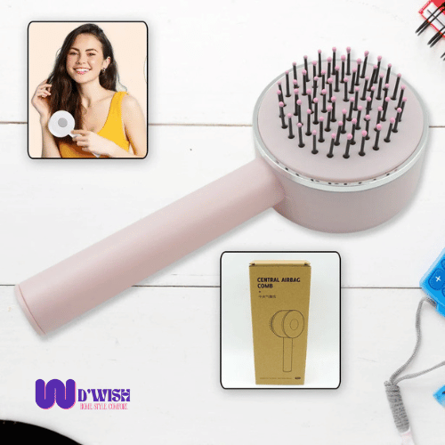 Self-Cleaning Air Cushion Massage Comb Brush