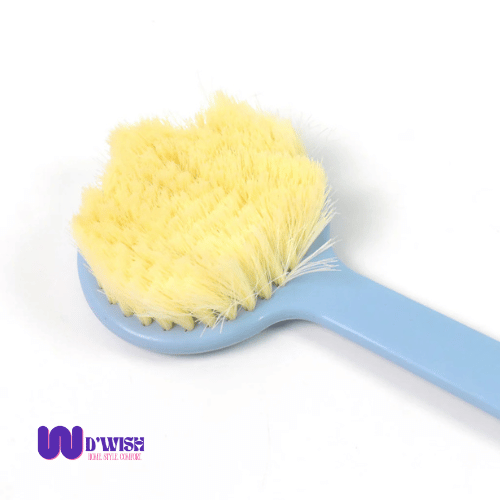 Dry Body Brush for Deep Exfoliation (with Long Handle)