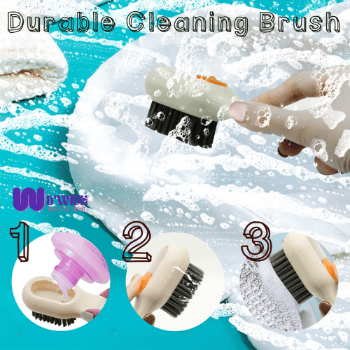 Multifunctional Scrubbing Brush with Liquid Soap Dispenser