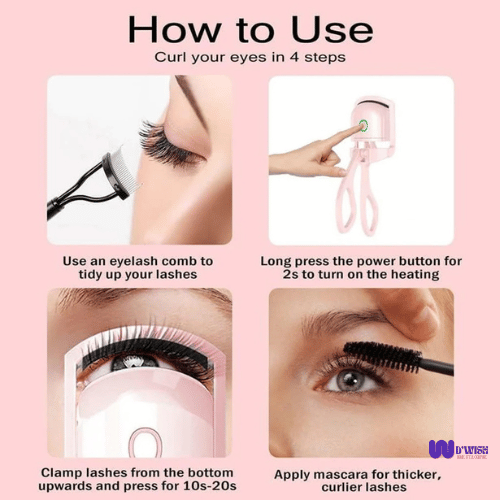 Electric Heated Eyelash Curler
