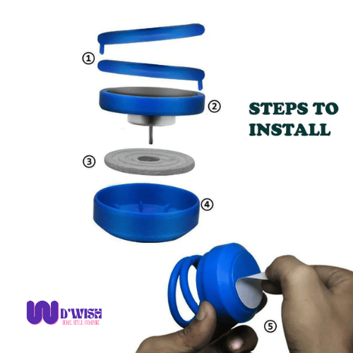 Solar Car Aroma Diffuser (with 360° Rotating Design)