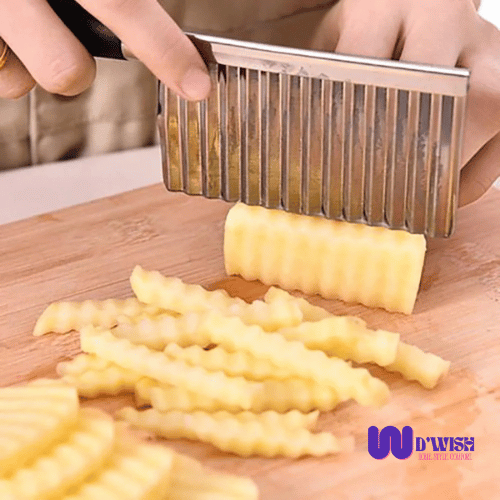 Knife - Crinkle Cutter ( Stainless Steel )