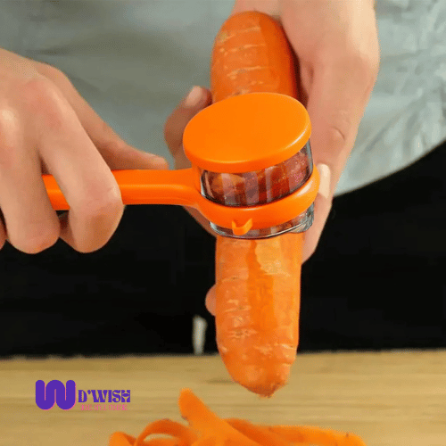 Vegetable / Fruit Peeler with Container (cylindrical)