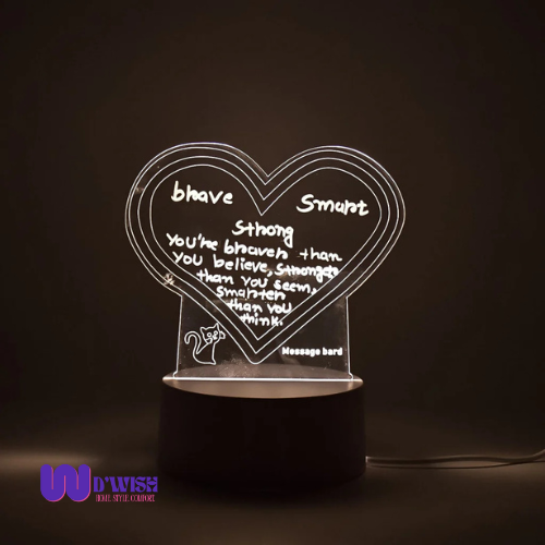 Creative Acrylic Visualization Lamp (with Pen)