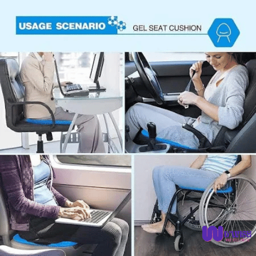 Seat Cushion (Gel Orthopedic Seat Cushion Pad)