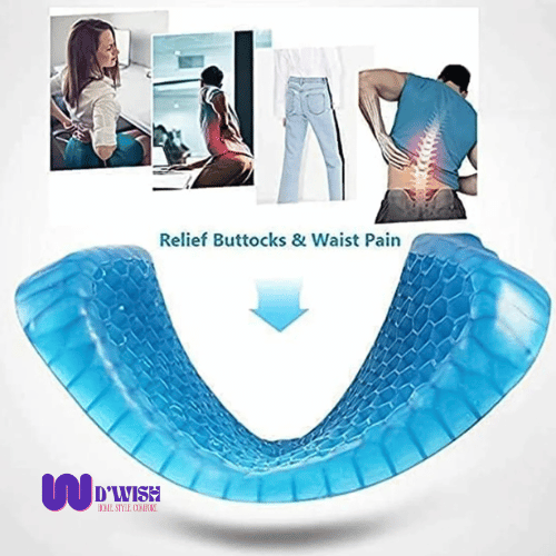 Seat Cushion (Gel Orthopedic Seat Cushion Pad)