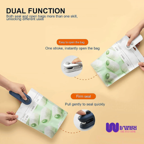 2 in 1 Bag Seal & Cutter