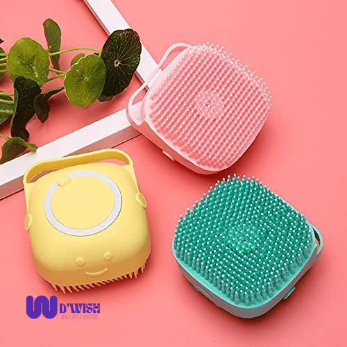 Silicone Massage Body Brush (with Shampoo Dispenser)