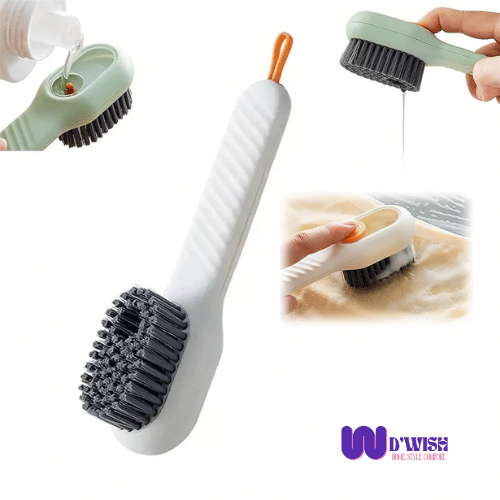 Multifunctional Scrubbing Brush with Liquid Soap Dispenser