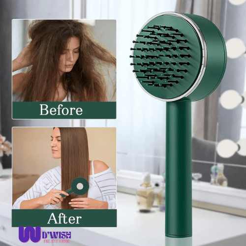 Self-Cleaning Air Cushion Massage Comb Brush