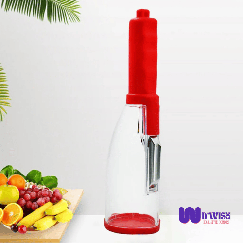 Vegetable / Fruit Peeler with Container (Long)