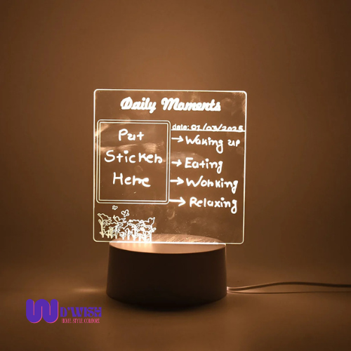 Creative Acrylic Visualization Lamp (with Pen)