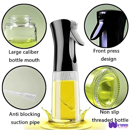 Glass Oil Dispenser Spray Bottle