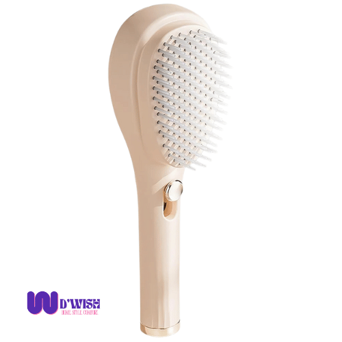 Self-Cleaning Anti-Static Massage Comb