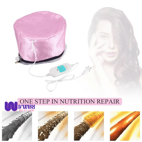 Thermal Hair Spa Cap – Nourishing Steam for Smooth, Silky Hair