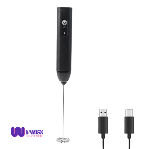 Electric Frother (with Stainless Steel Whisk)