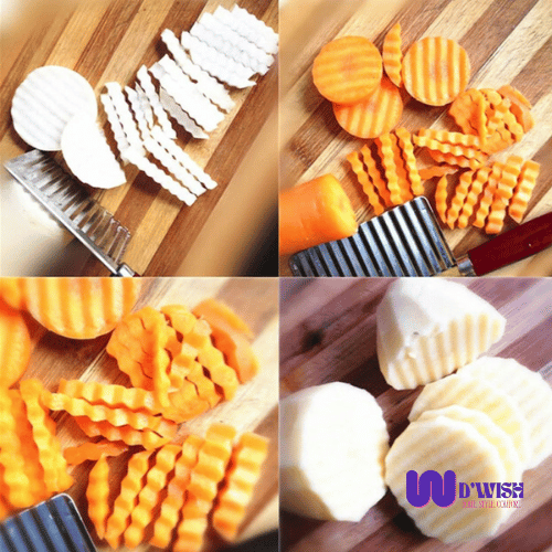 Knife - Crinkle Cutter ( Stainless Steel )