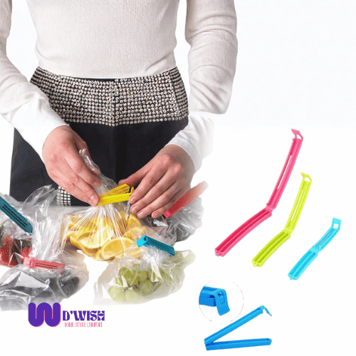 Sealing Clip for Plastic Snack Bag (36 Pcs)