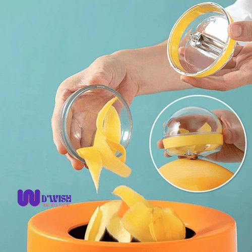 Vegetable / Fruit Peeler with Container (round)