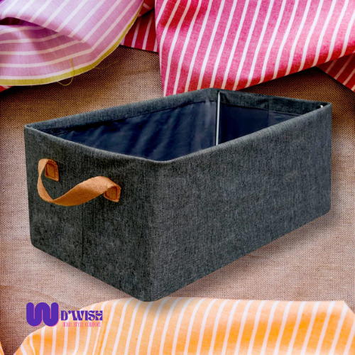 Foldable Linen Storage Organizer (with Metal Support)