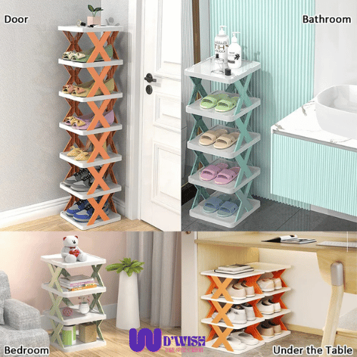 Foldable Shoe Rack - 2 Variants