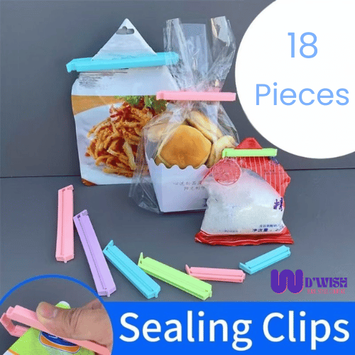 Sealing Clip for Plastic Snack Bag (36 Pcs)