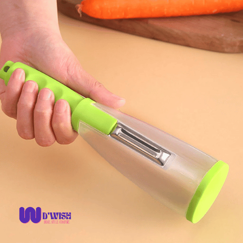 Vegetable / Fruit Peeler with Container (Long)
