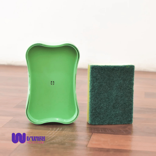 2-in-1 Liquid Soap Dispenser with Sponge Holder