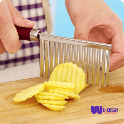 Knife - Crinkle Cutter ( Stainless Steel )