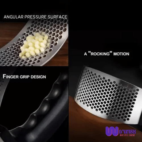 Garlic Chopper / Presser / Crusher ( Stainless Steel )