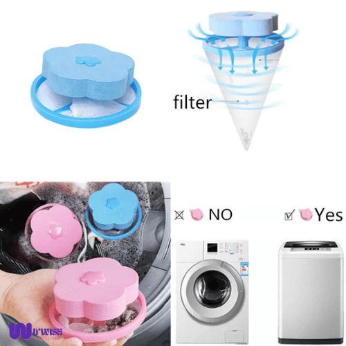 Laundry Lint Catcher (Floating Flower)