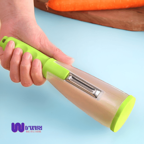 Vegetable / Fruit Peeler with Container (Long)
