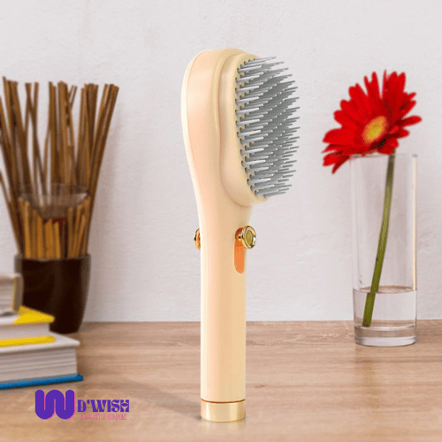 Self-Cleaning Anti-Static Massage Comb