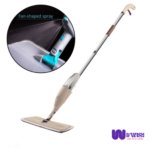 Floor Cleaning Spray Mop (with Removable Washable Cleaning Pad)