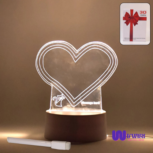 Creative Acrylic Visualization Lamp (with Pen)