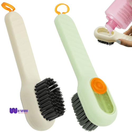 Multifunctional Scrubbing Brush with Liquid Soap Dispenser