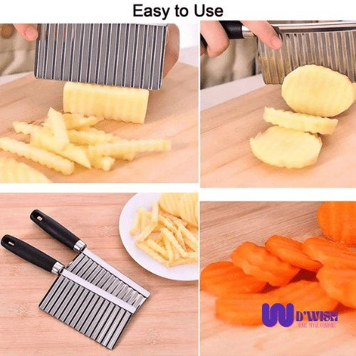 Knife - Crinkle Cutter ( Stainless Steel )