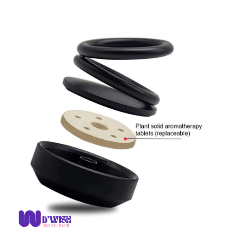 Solar Car Aroma Diffuser (with 360° Rotating Design)