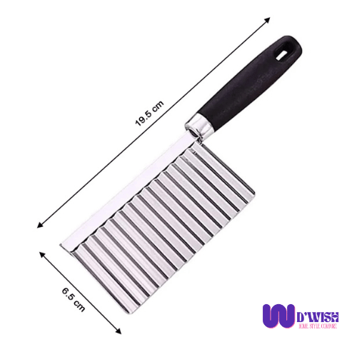 Knife - Crinkle Cutter ( Stainless Steel )